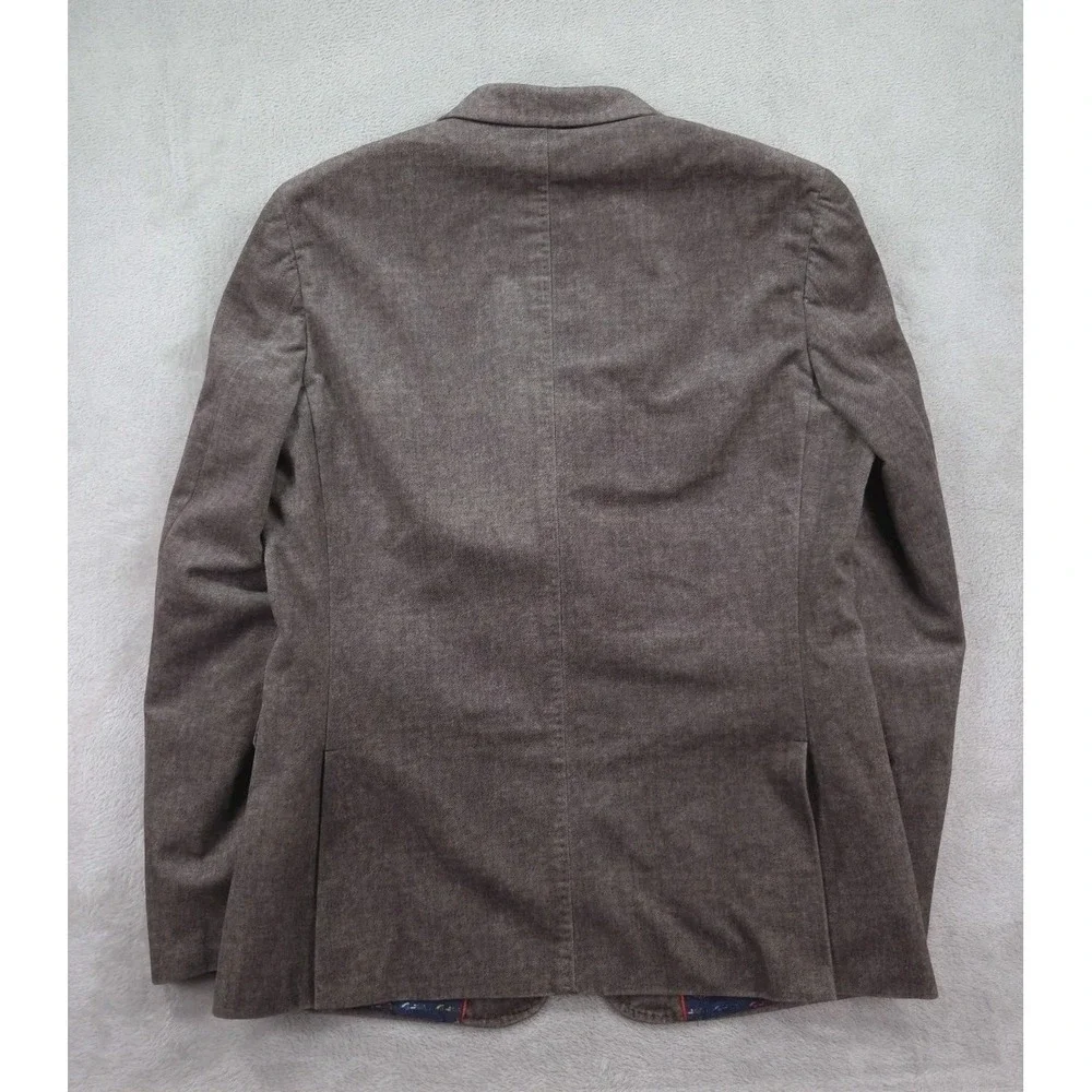 A Fish Named Fred Blazer Mens 38R Velour Sport Coat